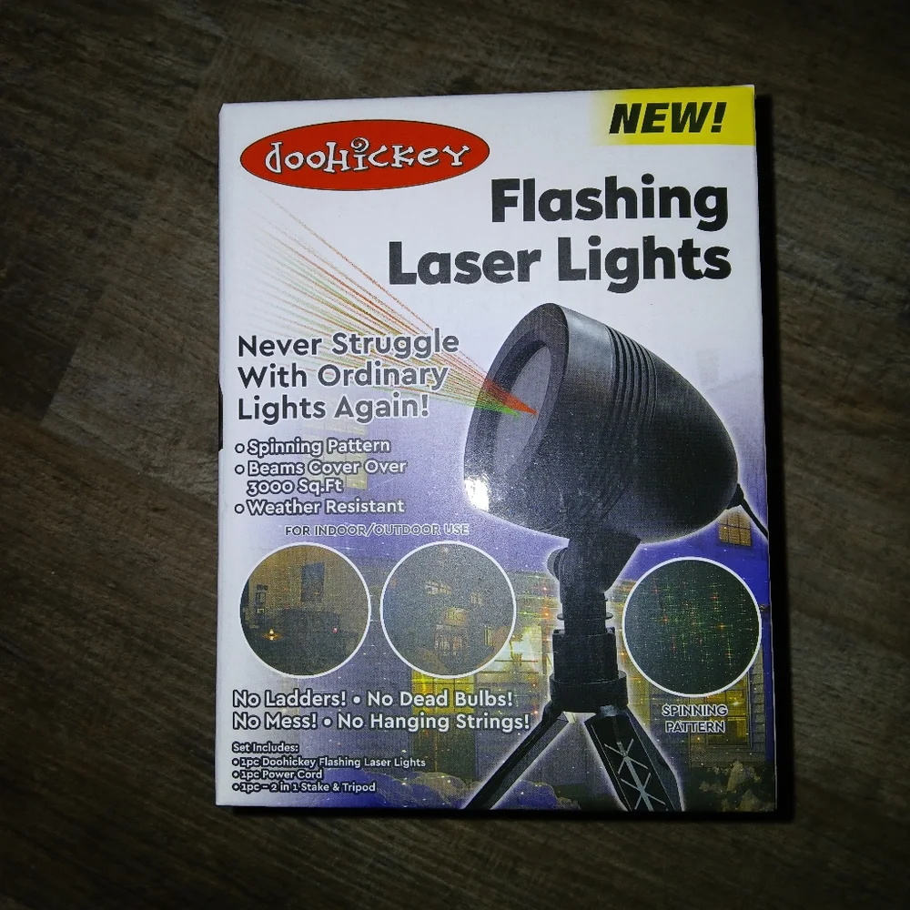 Flashing Laser Lights
